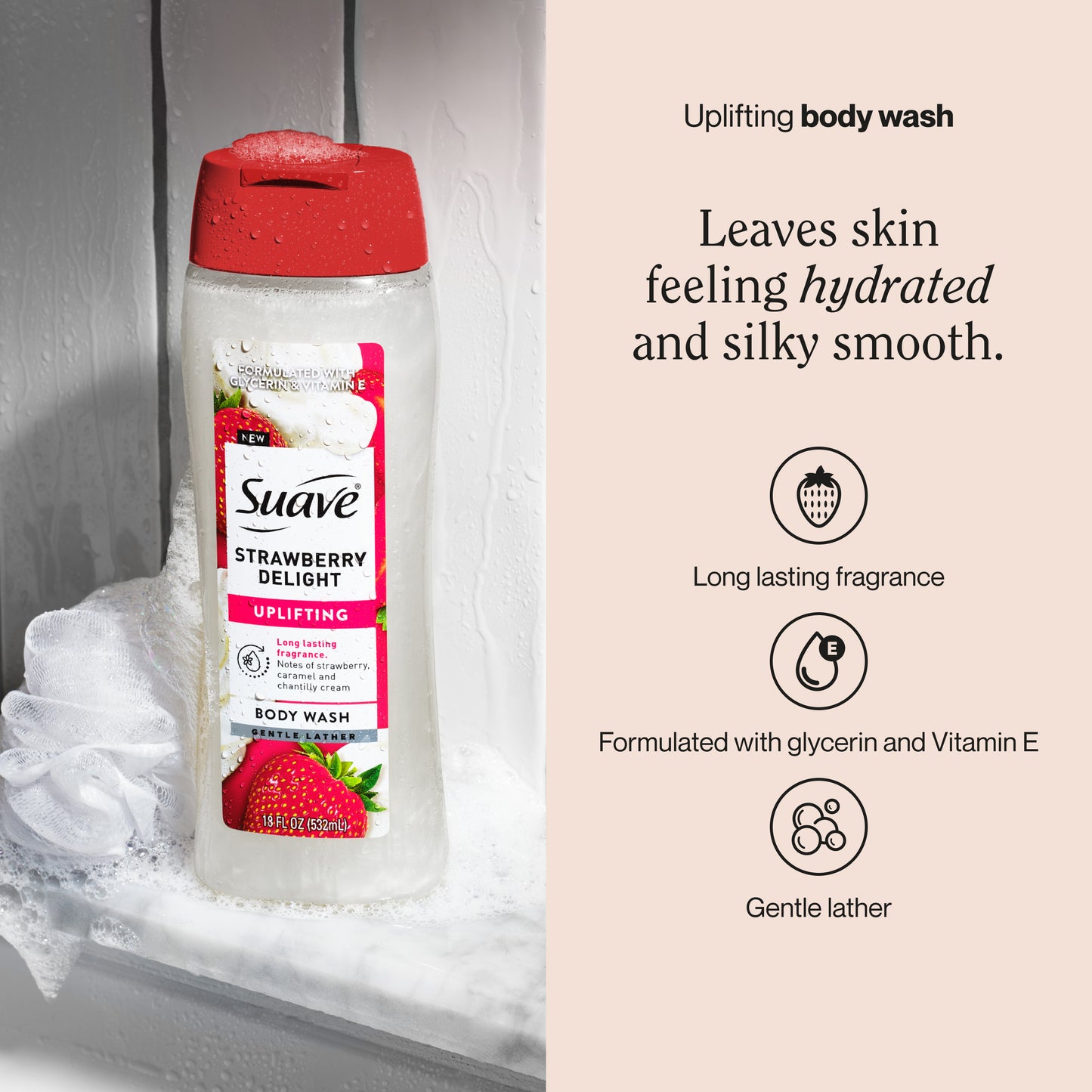 
                  
                    Strawberry Delight Uplifting Body Wash
                  
                