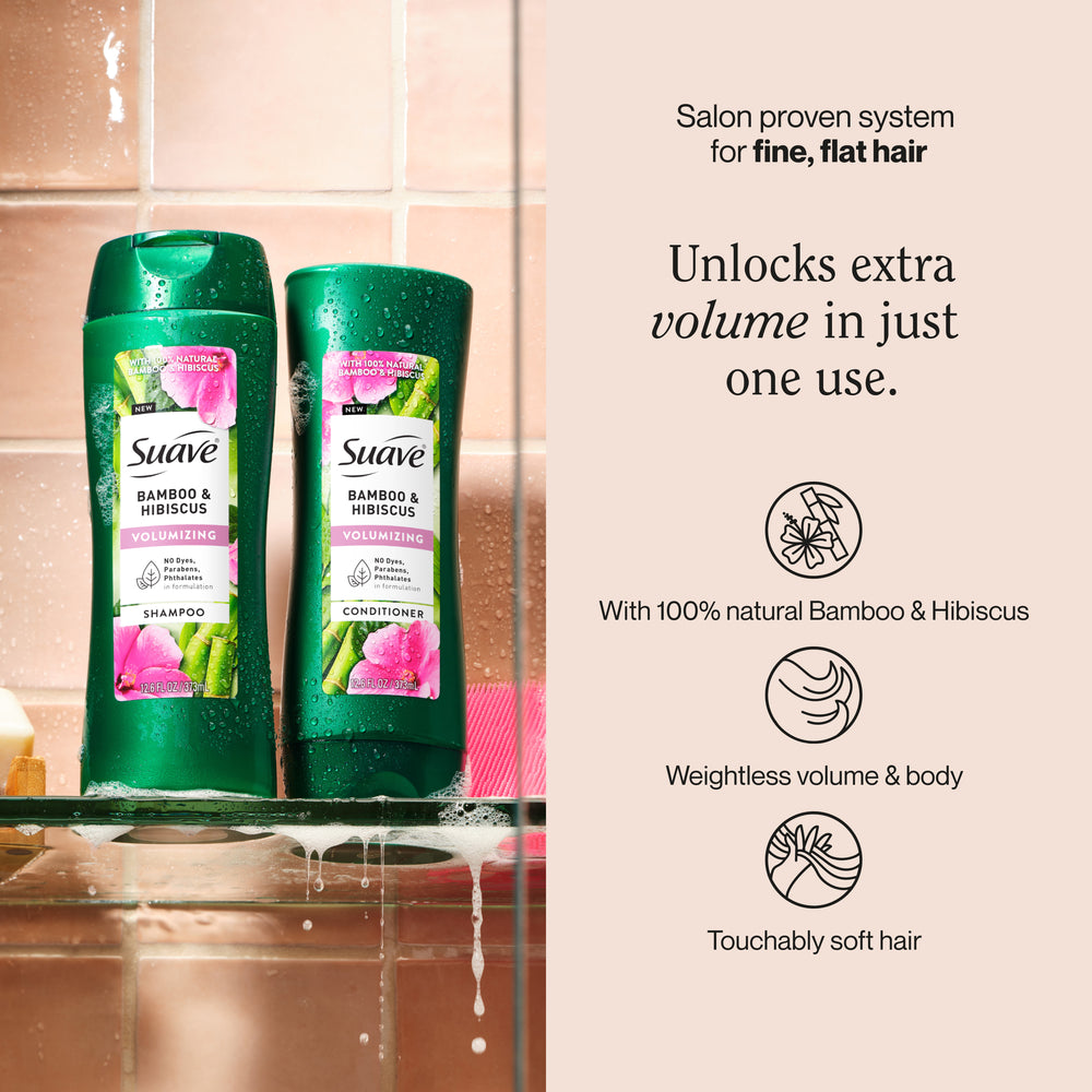 
                  
                    Bamboo & Hibiscus Volumizing Shampoo
                  
                