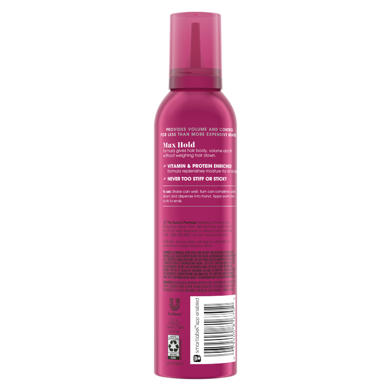 
                  
                    Max Hold Volumizing Hair Mousse
                  
                