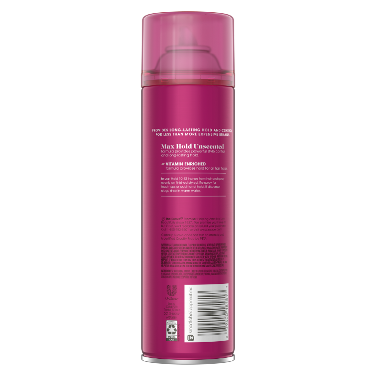 
                  
                    Max Hold Aerosol Hairspray Unscented
                  
                