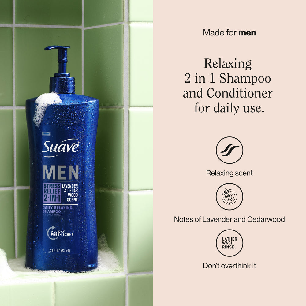 
                  
                    Men's Stress Relief 2-in-1 Shampoo & Conditioner
                  
                